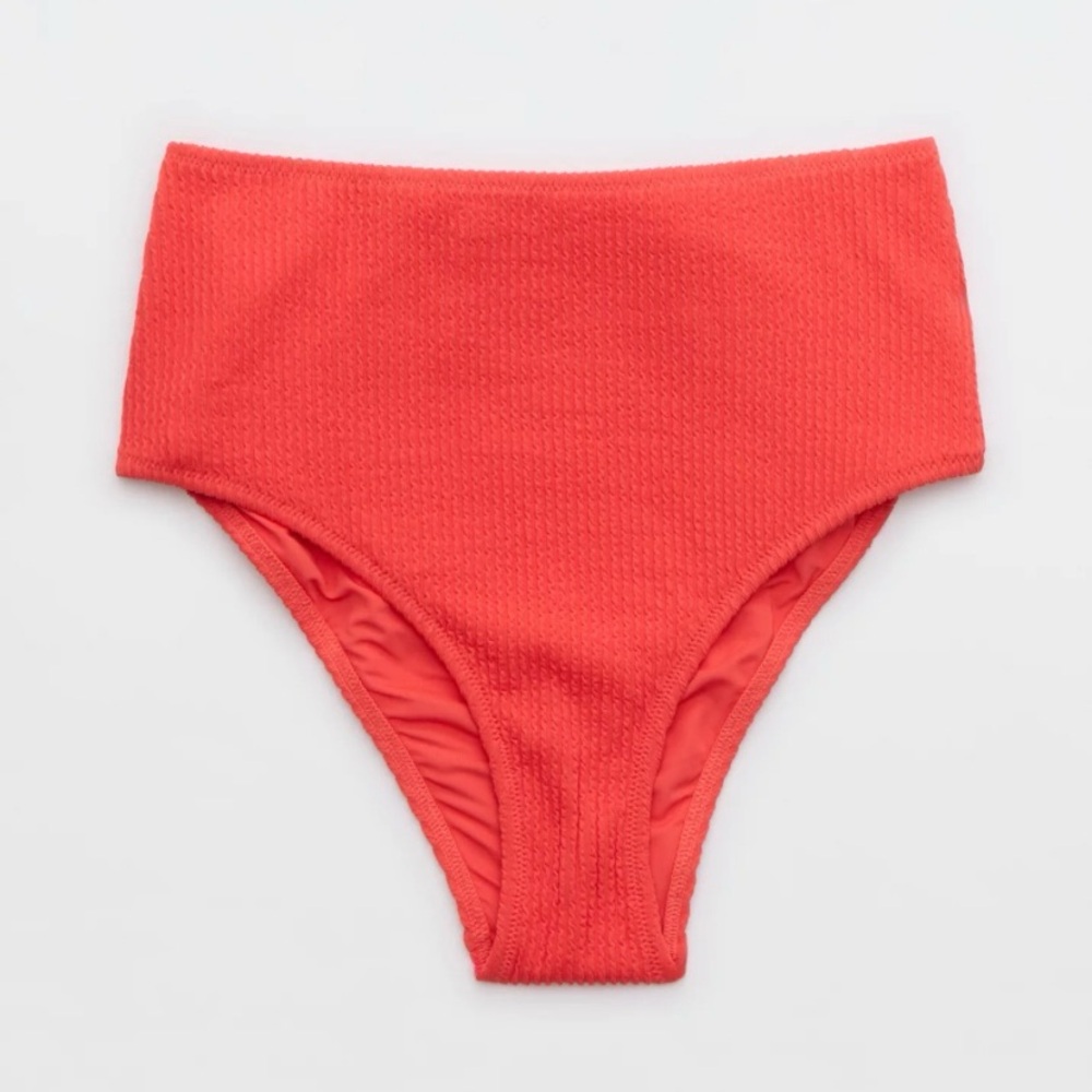 Aerie Red Bikini Bottoms - Size XS